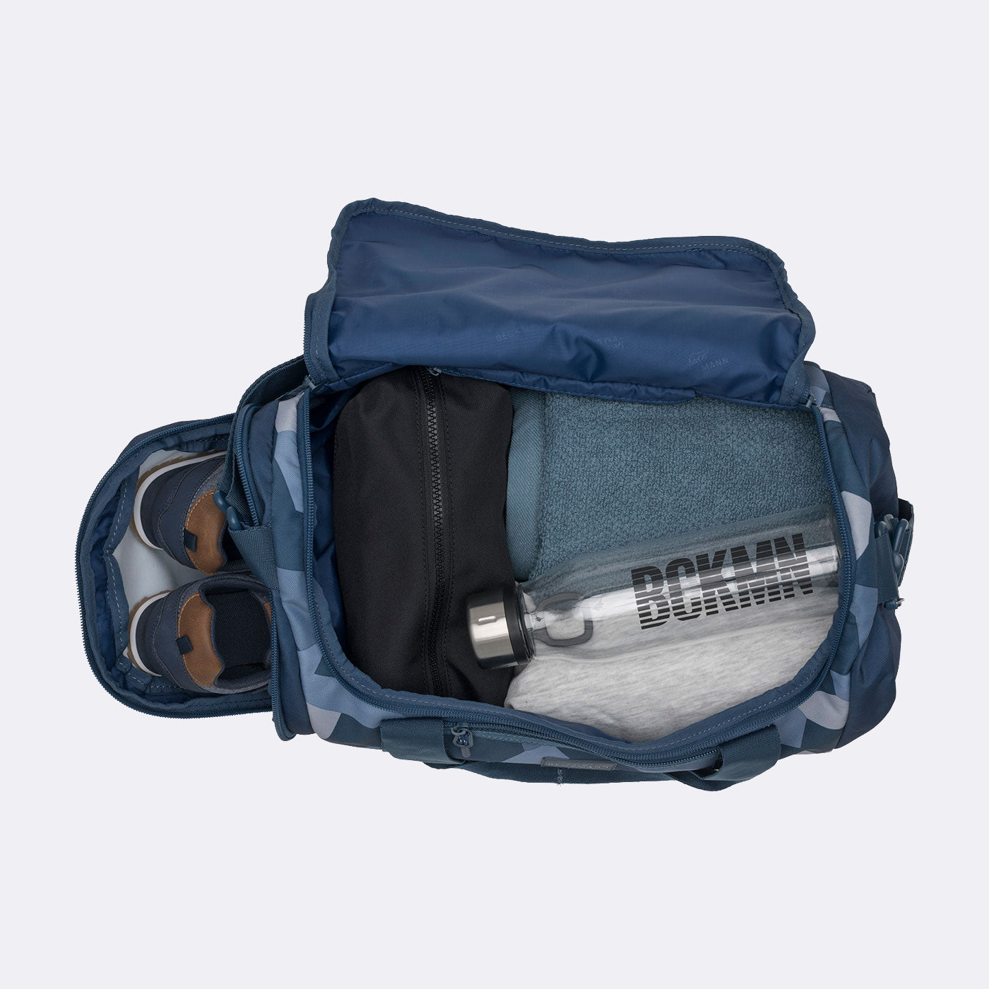 Duffel Bag Sport, Blue Camo – Beckmann Norway Inc