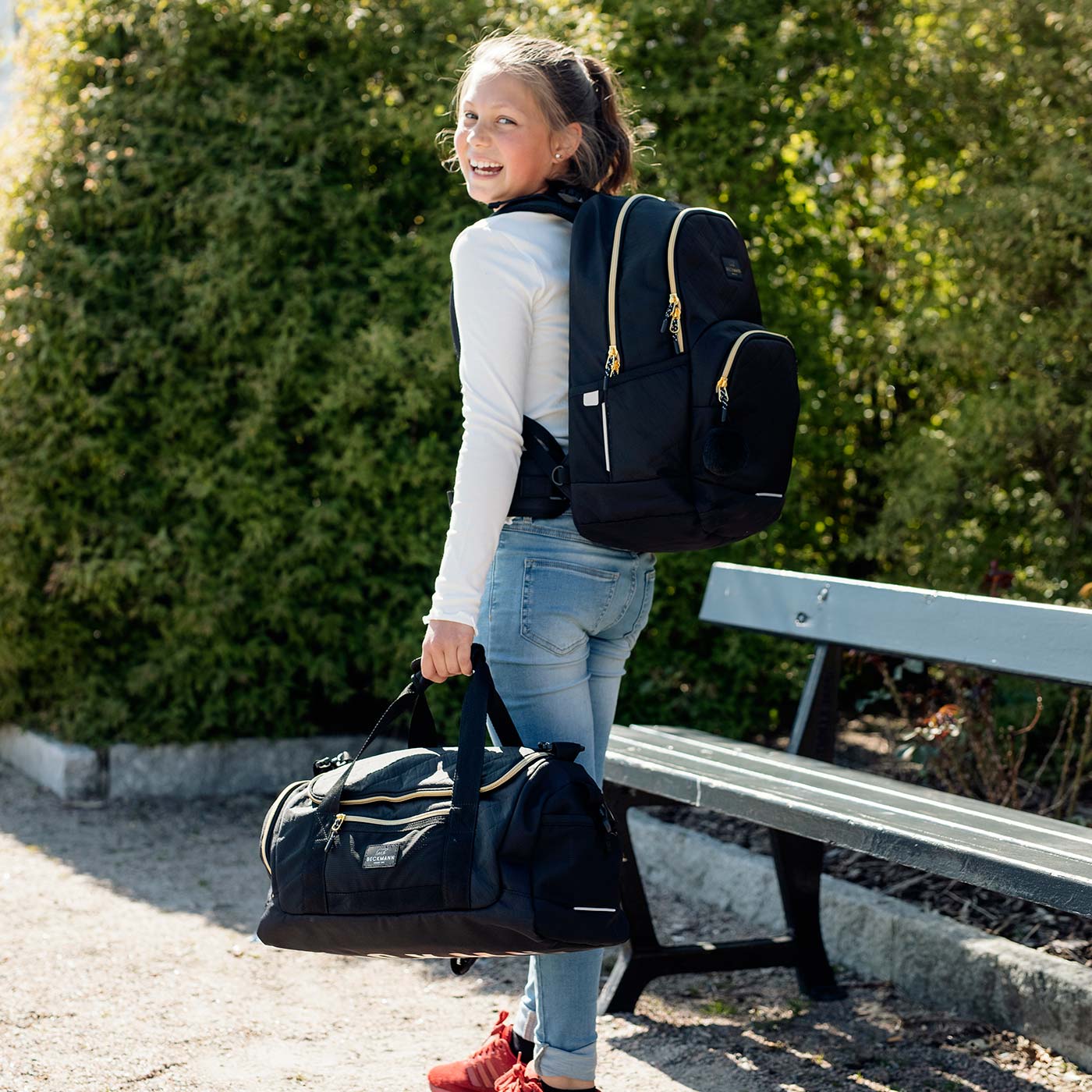 Duffel Bag Sport, Black Gold – Beckmann Norway Inc