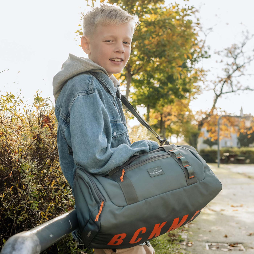 Duffel Bag Sport, Green Orange